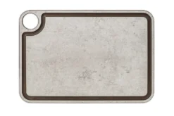 Planche à découper Arcos en fibres de celullose et résine motif marbré avec rigole