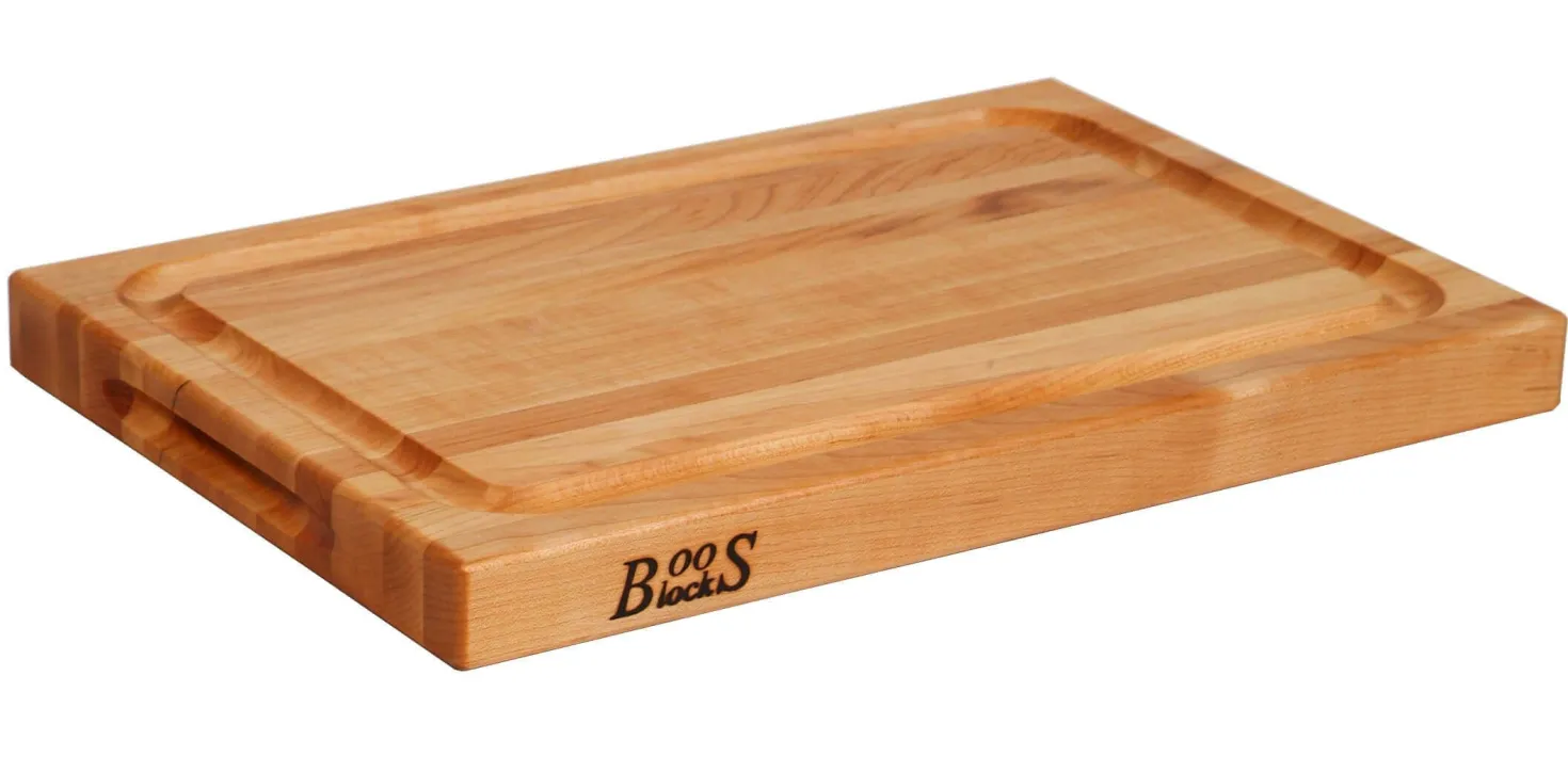 Planche à découper avec rigole Boos Blocks ProChef 46x31x4cm