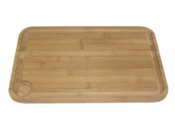 Planche à découper Berard bambou 50x35x2cm avec rigole et poche à jus