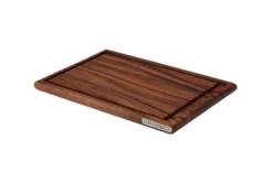 Planche à découper Continenta en bois d'acacia + rigole