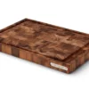 Planche à découper Continenta en bois d'acacia mosaïque + rigole