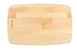 Planche à découper faite main Legnoart Dorsoduro en frêne naturel avec surface inclinée