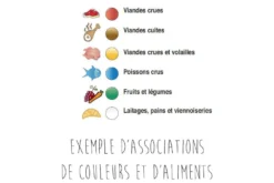 Planche à découper polyéthylène rouge HD500 avec pieds 60x40cm