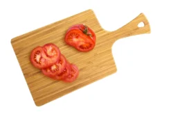 Planche à découper Totally Bamboo Greenlite Bistrot avec poignée