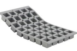 Plaque De Buyer Elastomoule en silicone 40 mini-cubes