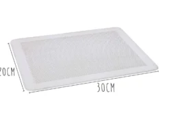 Plaque perforée en aluminium De Buyer sans rebord 1,5mm d'épaisseur