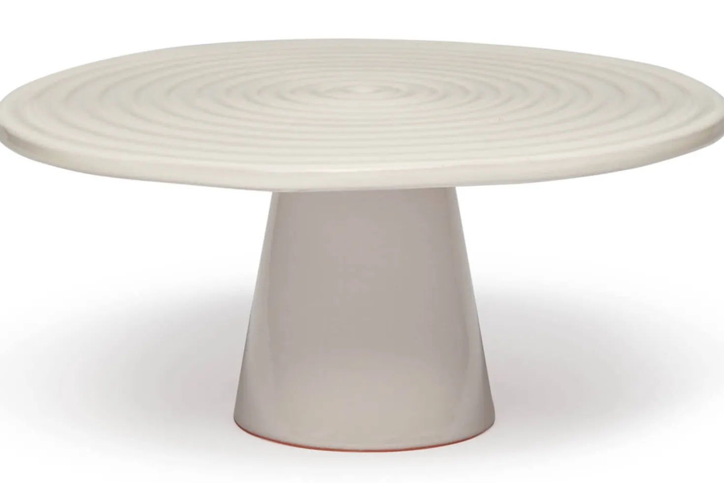 Plateau de présentation 25cm Dutch Deluxes en céramique blanche