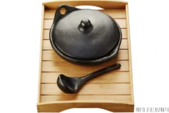 Plateau de service Point Virgule en bambou 48x33cm