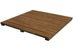Plateau en acacia Big Green Egg pour meuble d'extension