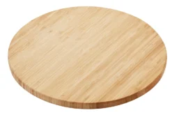 Plateau tournant Point Virgule en bambou 35cm