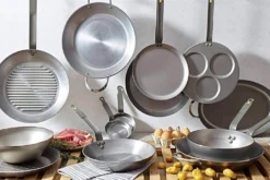Plat à rôtir ovale De Buyer Minéral B Element en fer