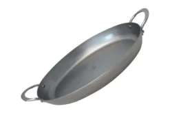 Plat à rôtir ovale De Buyer Minéral B Element en fer