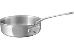 Plat à sauter Mauviel M'Cook tout inox avec poignée fixe compatible induction