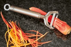 Éplucheur à julienne Rosle manche en inox 10cm