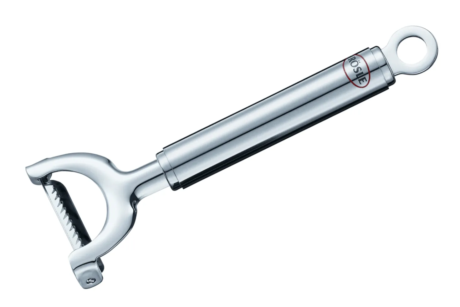 Éplucheur à julienne Rosle manche en inox 10cm