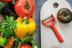 Éplucheur Opinel T-Duo double lames microdentée et julienne