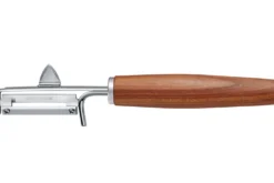 Éplucheur Triangle Sense lame mobile en inox et manche prunier