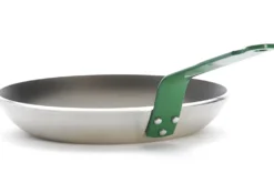 Poêle antiadhésive De Buyer Choc Classic HACCP vert en aluminium