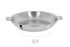 Poêle Cristel Casteline Amovible en inox