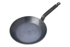 Poêle à frire ronde De Buyer Minéral B Element en fer 26cm