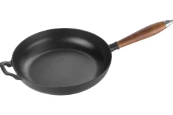 Poêle à frire Staub Vintage en fonte émaillée manche en bois