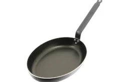 Poêle à poisson antiadhésive De Buyer Choc Resto Induction 36cm en aluminium