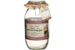 Pot de conservation KitchenCraft Home Made en verre 2,1L avec joint hermétique