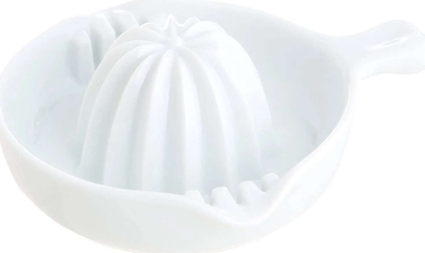 Presse citron Kai en porcelaine blanche