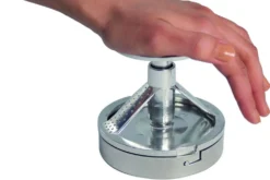 Presse-hamburger avec poussoir inox et fonte d'alu - Diamètre 10cm