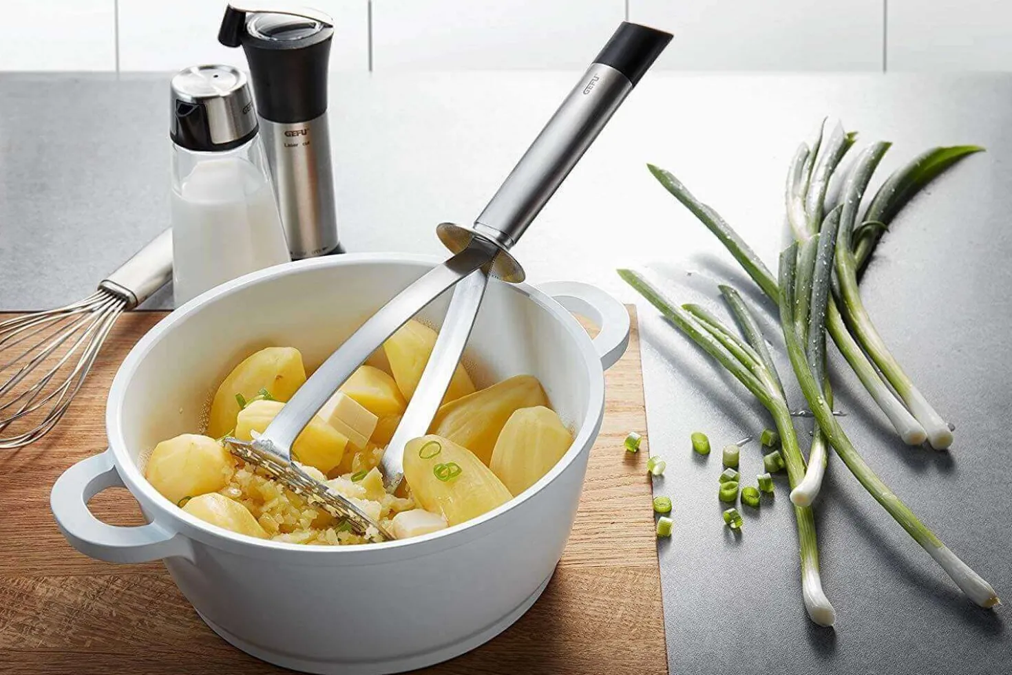 Presse-purée Gefu Primeline acier inox