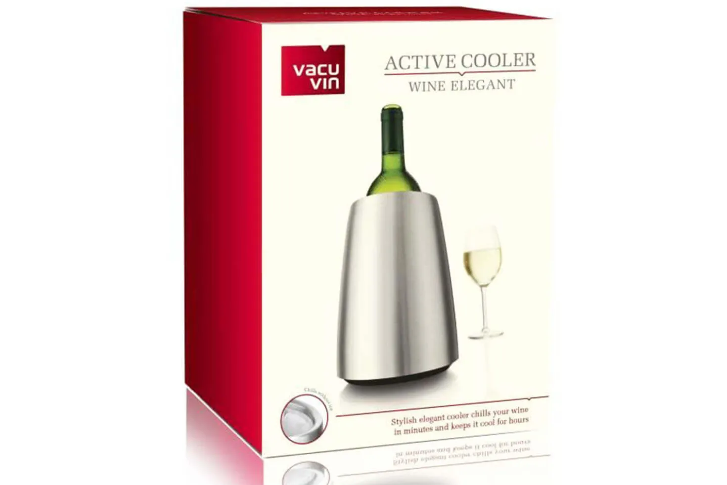 Rafraichisseur à vin Vacu Vin Elegant Active Coolers