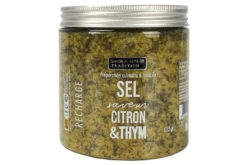 Recharge sel aromatisé saveur citron et thym Savor&Sens - 630g
