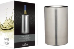 Refroidisseur de vin Barcraft en acier inoxydable brossé double paroi