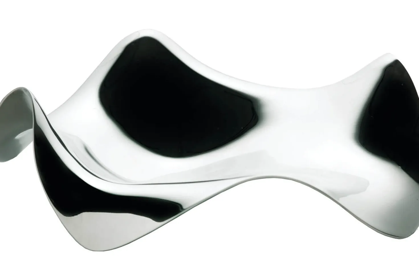 Repose-cuillère Alessi Blip acier inox 18/10 design par LPWk et Paolo Gerosa