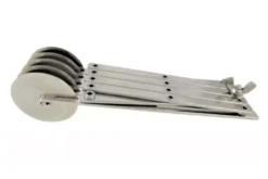Rouleau multicoupe métal simple 5 roulettes lisses