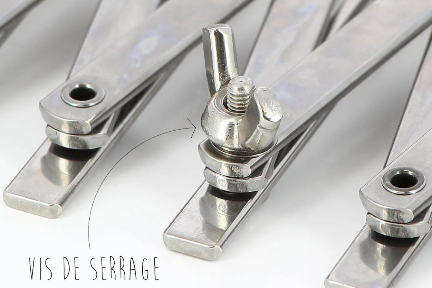 Rouleau multicoupe métal simple 5 roulettes lisses