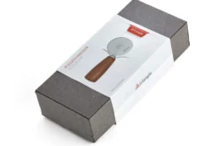 Roulette à pizza Triangle manche bois + coffret