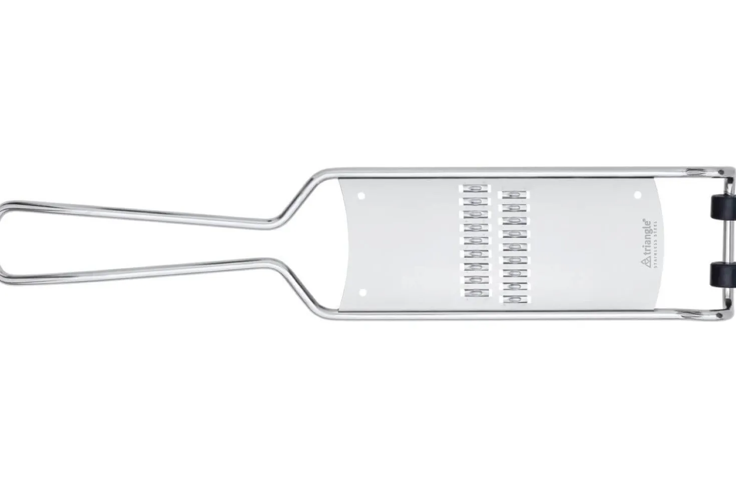 Râpe à julienne Triangle inox + réceptacle 2 en 1