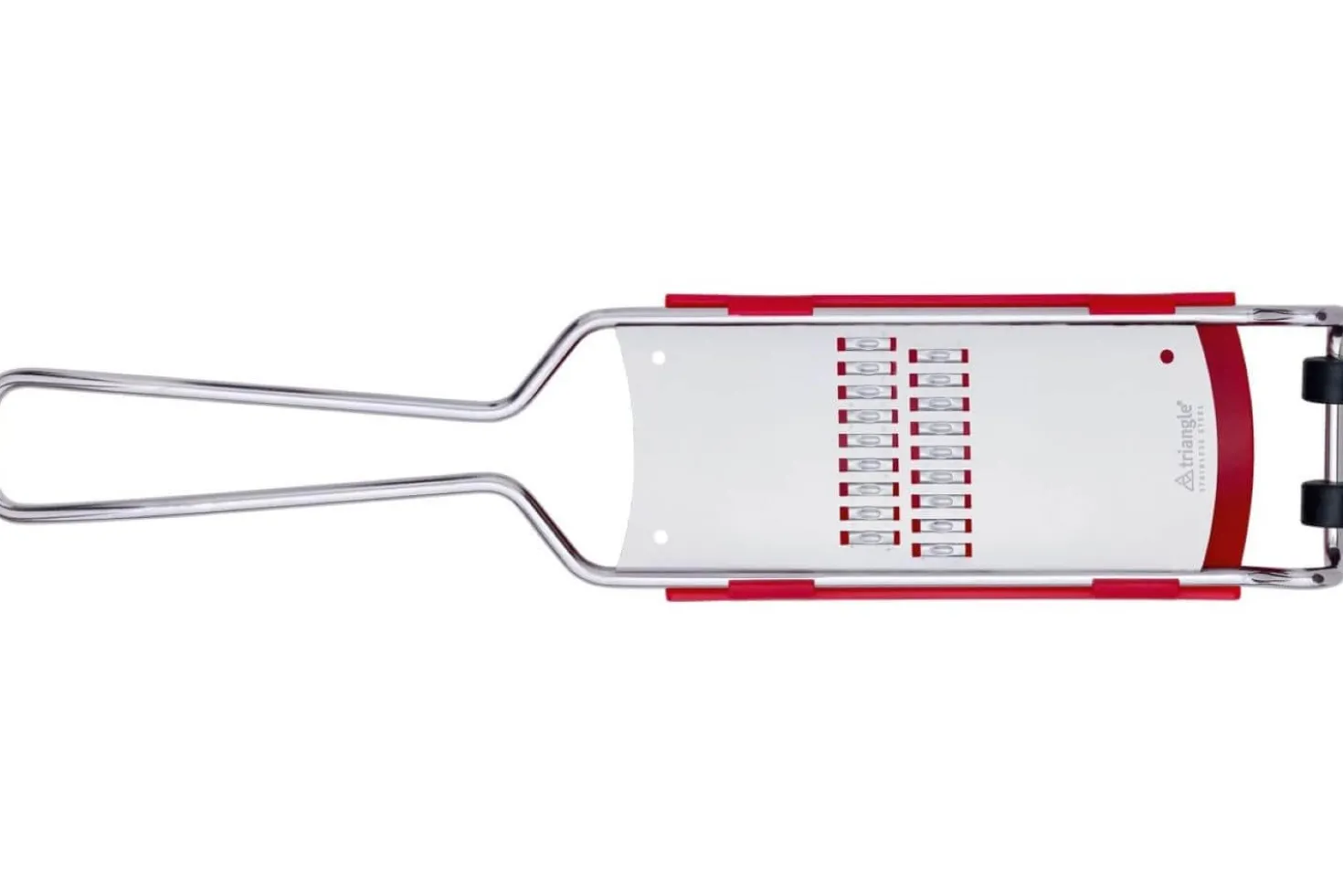 Râpe à julienne Triangle inox + réceptacle 2 en 1