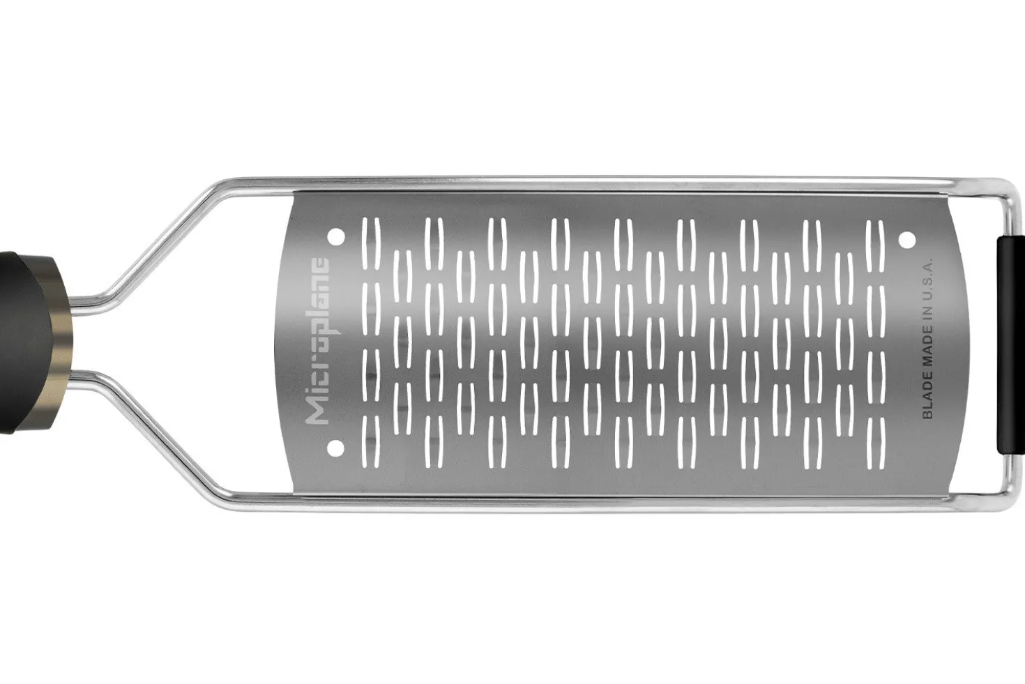 Râpe Microplane Gourmet double tranchant manche noir