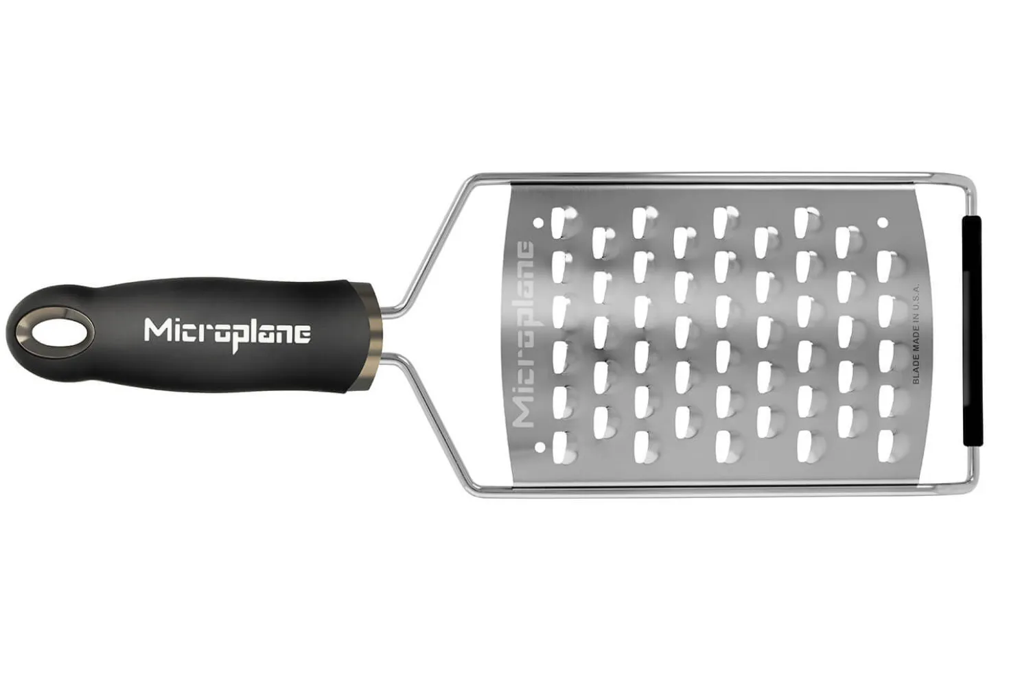 Râpe Microplane Gourmet extra gros grains manche noir