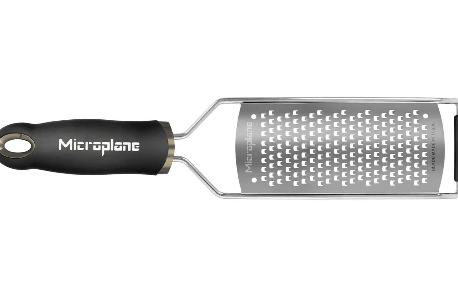 Râpe Microplane Gourmet gros grains manche noir