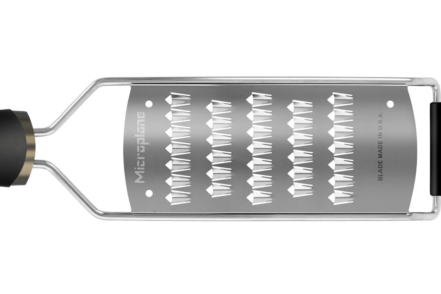Râpe Microplane Gourmet spéciale carottes manche noir