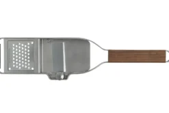 Râpe à truffe 2-en-1 Microplane Master manche en noyer