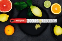 Râpe-zesteur Microplane Premium Classic Rouge Grenade - 20,3cm
