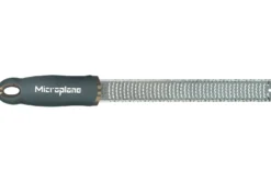 Râpe-zesteur Microplane Premium Classic Gris Orage - 20,3cm