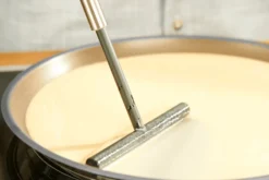 Râteau à crêpes Rösle en silicone et acier inoxydable