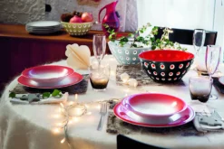 Saladier coloré Guzzini Le Murrine en polymère 25cm