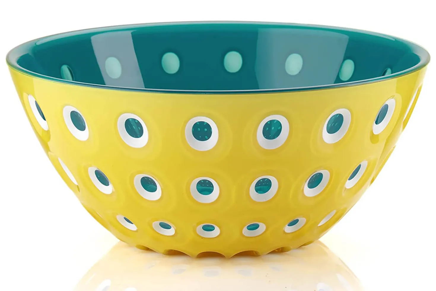 Saladier coloré Guzzini Le Murrine en polymère 25cm