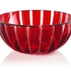 Saladier Guzzini Dolcevita rouge en polymère biosourcé